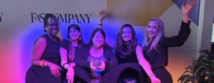 UWW/EXP team members at the Fast Company Innovation Festival in New York City, September 2026.