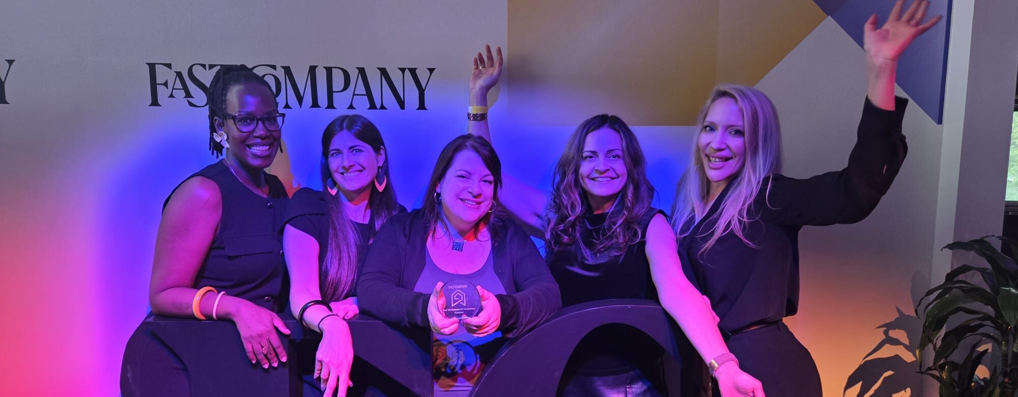 UWW/EXP team members at the Fast Company Innovation Festival in New York City, September 2026.